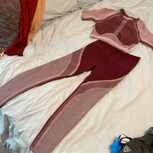 Fabletics Leggings and Crop Top